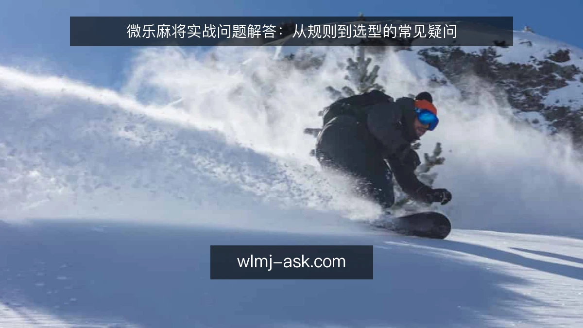 微乐麻将实战问题解答:从规则到选型的常见疑问